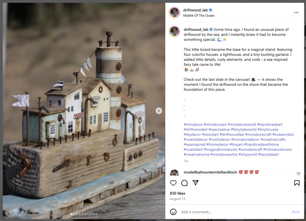Magical Island by Driftwood Lab - from Instagram