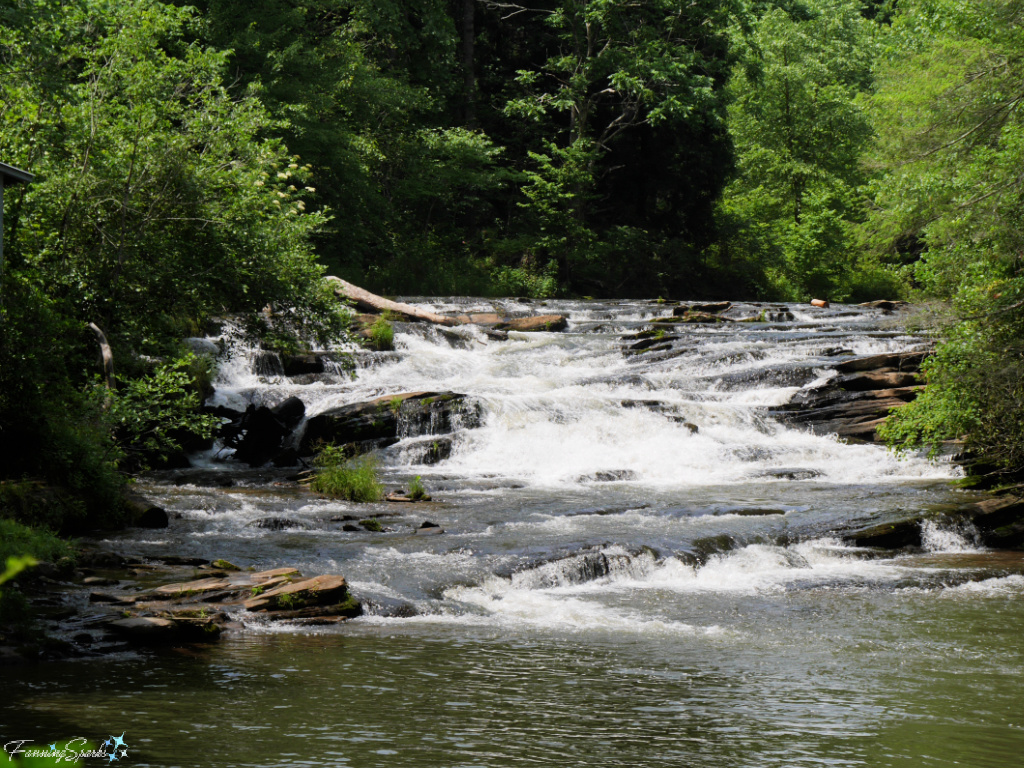 Rapids on Soque River in Clarkesville Georgia   @FanningSparks