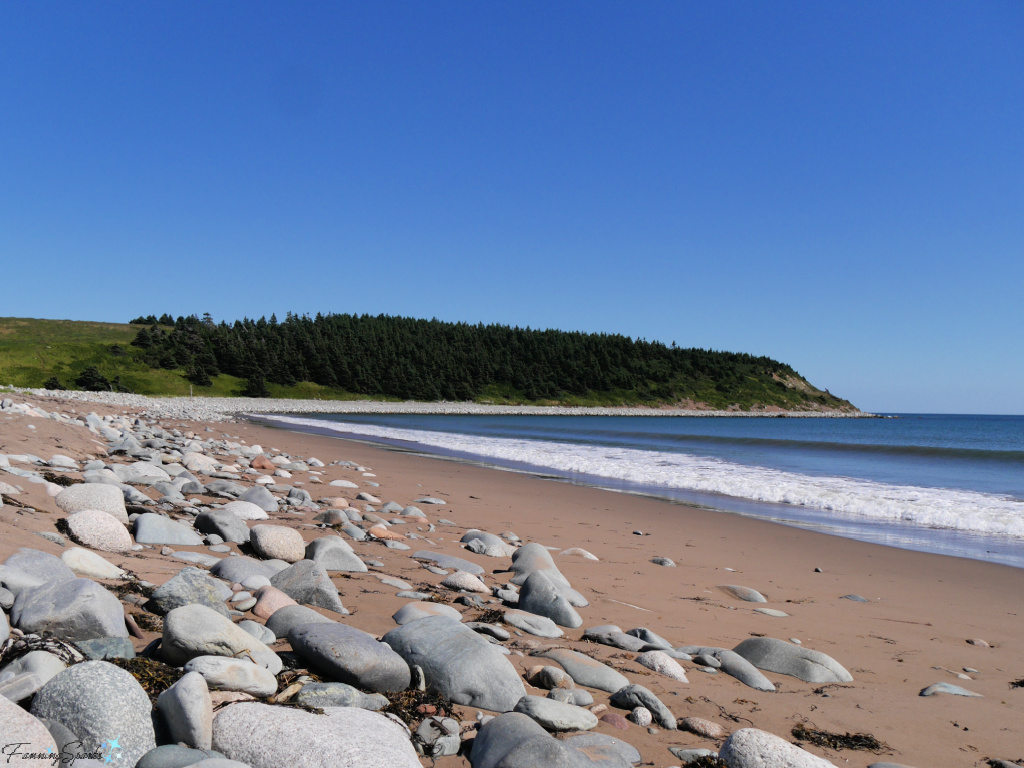 Sand-and-Cobble Beach at Lawrencetown Beach Nova Scotia   @FanningSparks