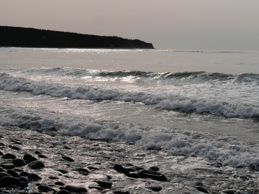 Surf at Rainbow Haven Beach in Nova Scotia   @FanningSparks