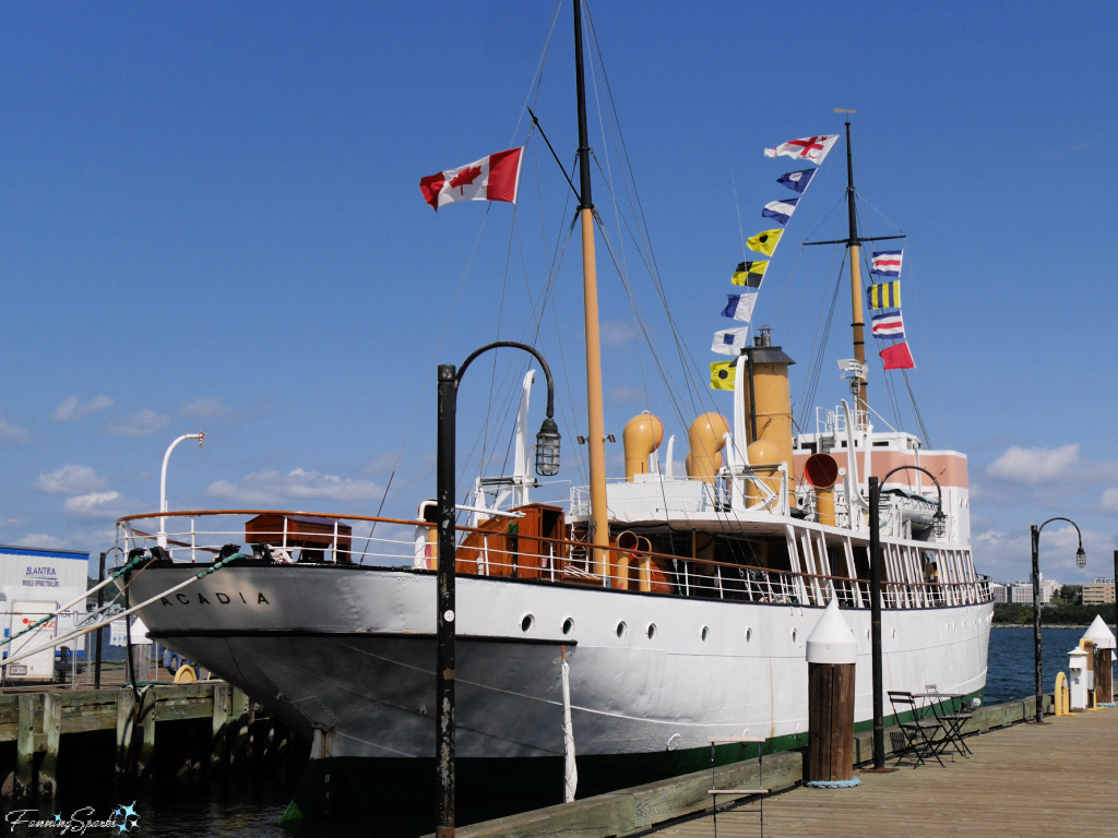 CSS Acadia Moored at Maritime Museum of the Atlantic in Halifax NS   @FanningSparks