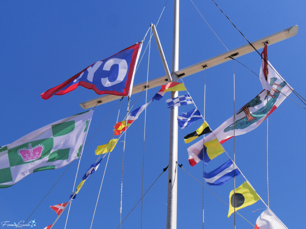 Charlottetown Yacht Club Burgee in Charlottetown PEI   @FanningSparks