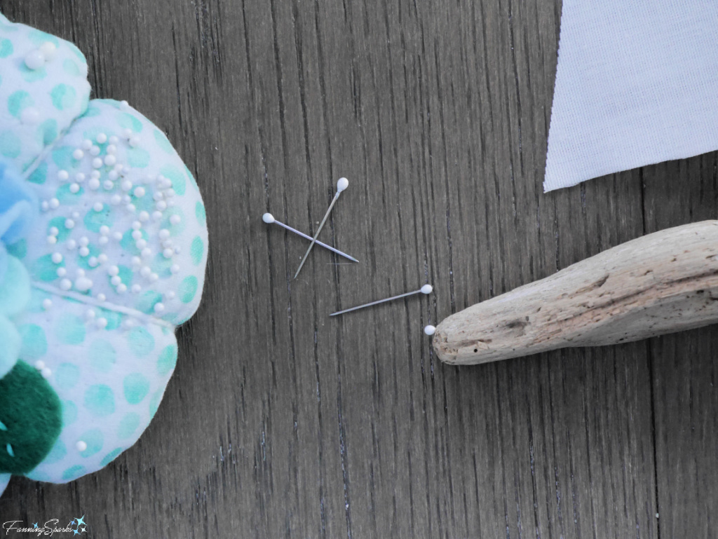 Creating Anchor for Wire on My Signal Flag Driftwood Sailboat   @FanningSparks