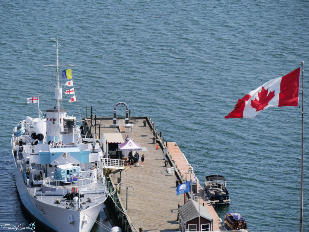 HMCS Sackville Moored at Sackville Landing in Halifax NS   @FanningSparks