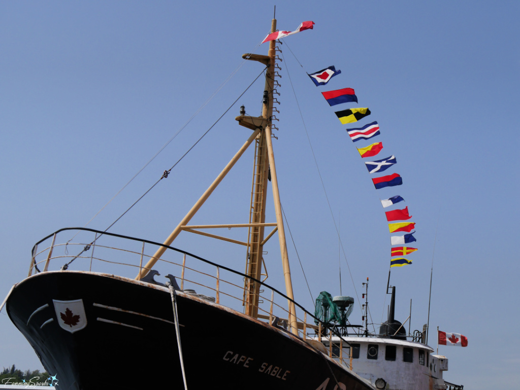 Marine Signal Flags on Cape Sable in Lunenburg NS @FanningSparks