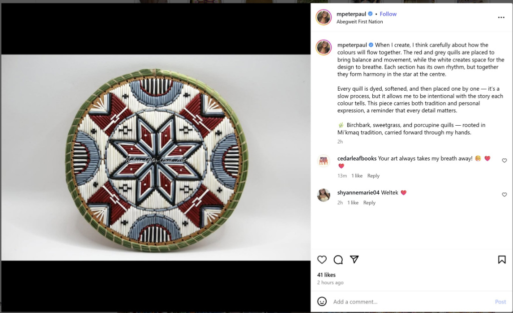 Melissa Peter-Paul Art Quilled Work – from Instagram