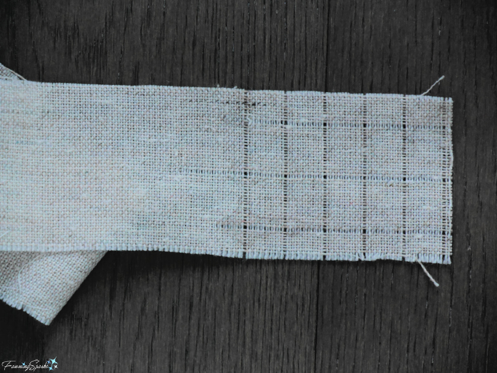 My Marked and Sealed Embroidery Fabric for Signal Flag Driftwood Sailboat   @FanningSparks