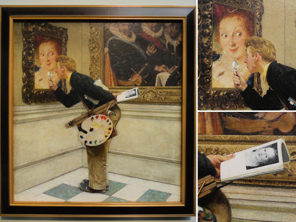 Art Critic by Norman Rockwell   @FanningSparks