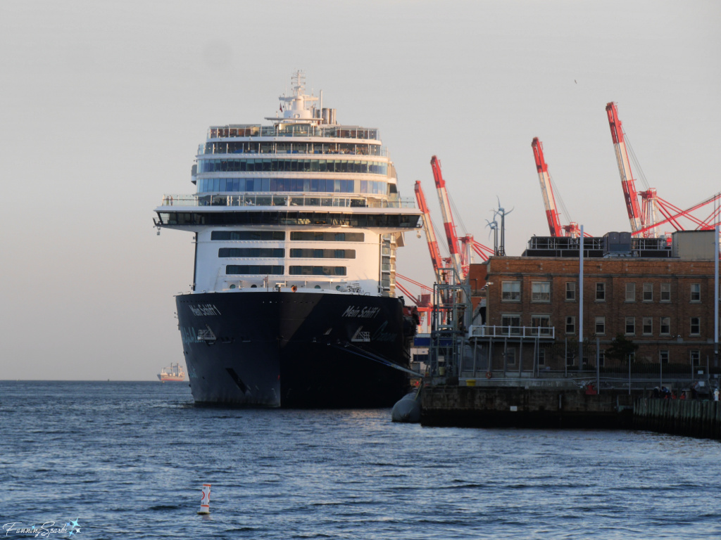 Cruise Ship Docked at Port of Halifax Pier in NS   @FanningSparks