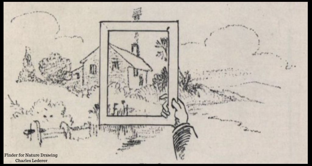 Finder for Nature Drawing by Charles Lederer