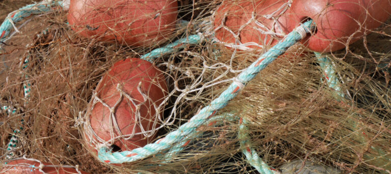 Fishing Nets Ropes and Buoys in North Rustico PEI @FanningSparks