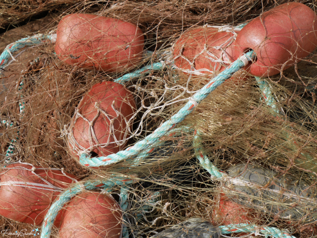 Fishing Nets Ropes and Buoys in North Rustico PEI   @FanningSparks
