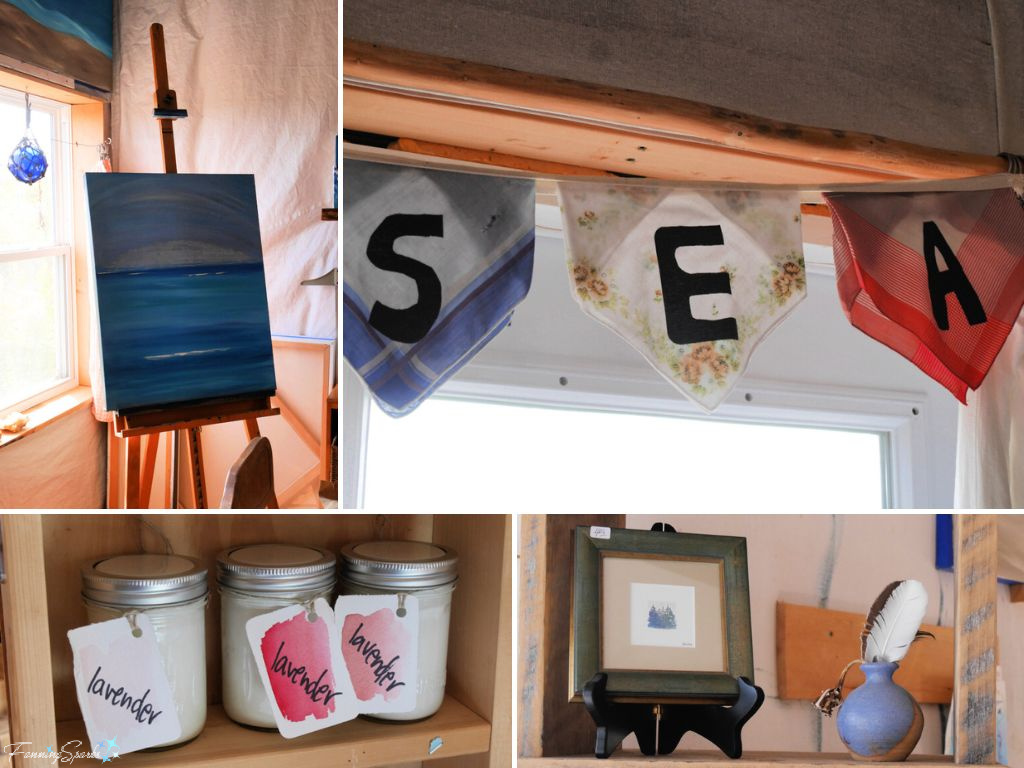 Gypsea Cottage - Krista Stacey Studio in Seaforth NS   @FanningSparks