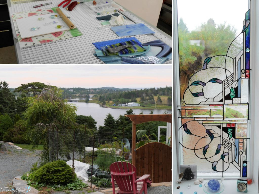Mona Bordage Studio in East Lawrencetown   @FanningSparks