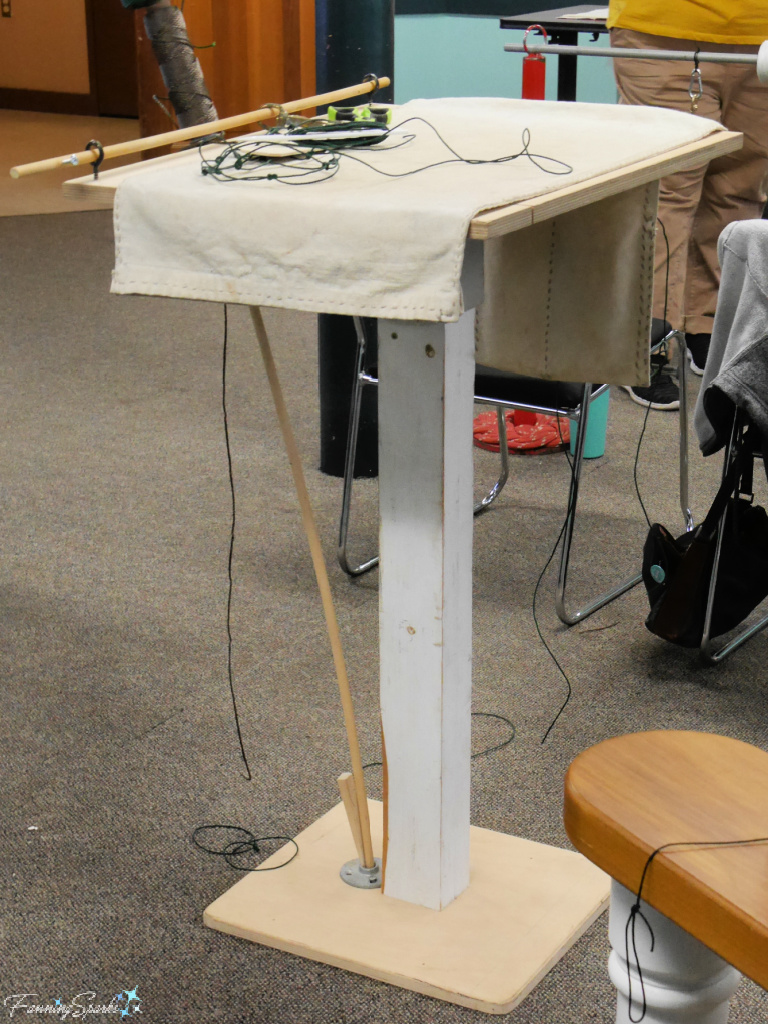 Netting Table at Maritime Museum of the Atlantic   @FanningSparks