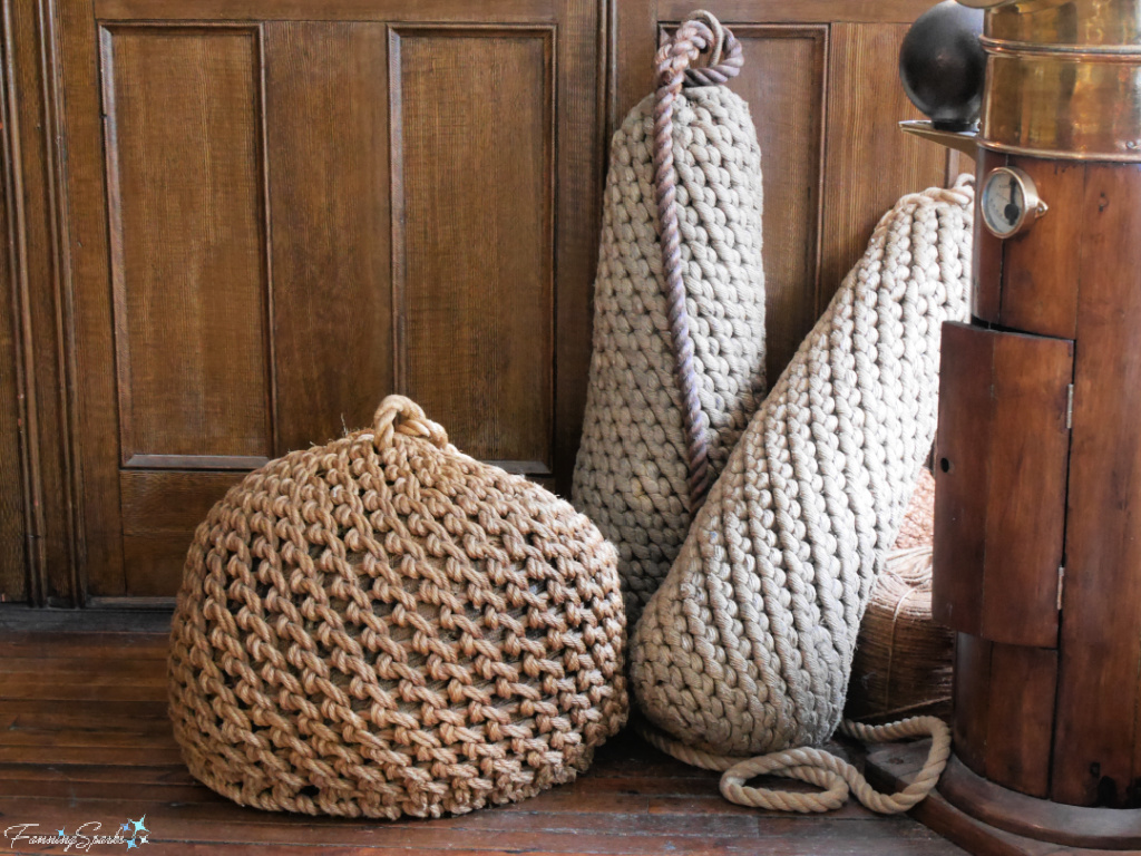 Rope Fenders in Robertson’s Store at Maritime Museum of the Atlantic NS   @FanningSparks