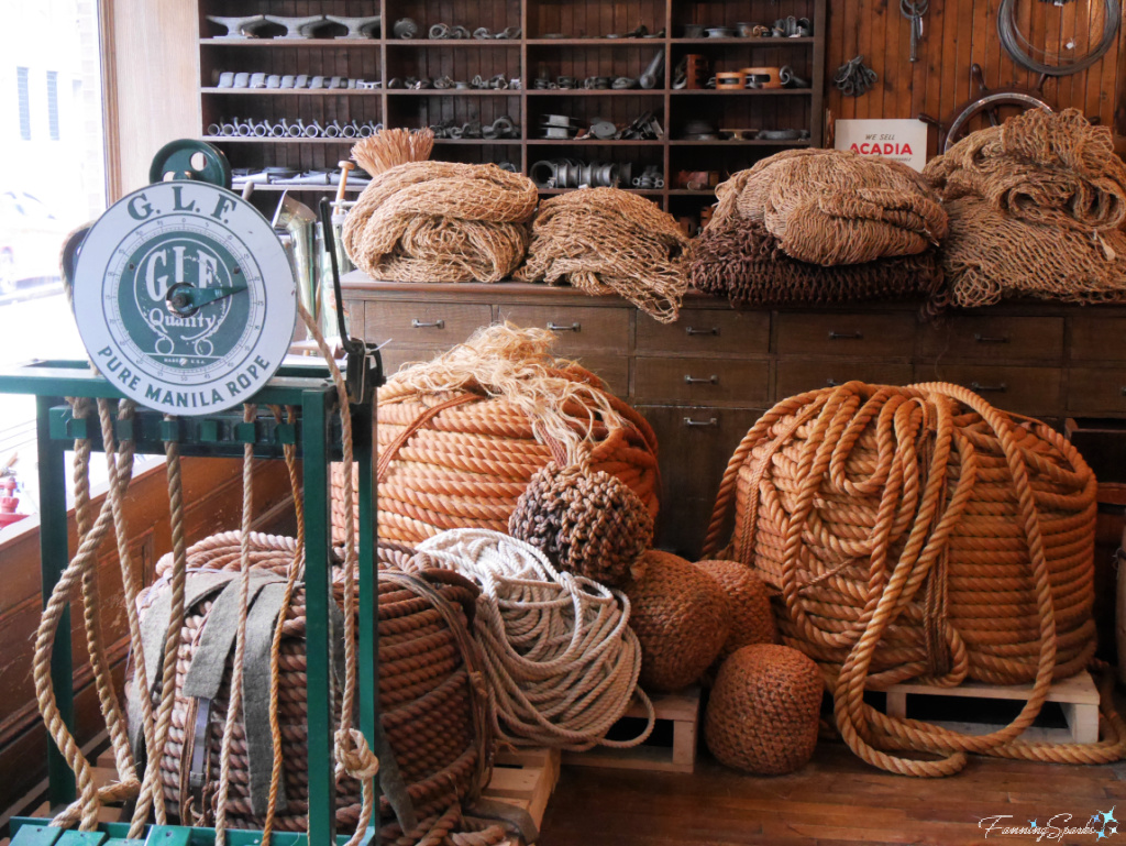 Rope in Robertson’s Store at Maritime Museum of the Atlantic NS   @FanningSparks