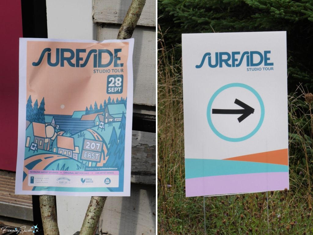 Surfside Studio Tour Signage by Geoffrey Gibson   @FanningSparks