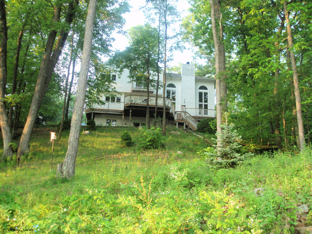 Back View of White Lake Michigan House   @FanningSparks
