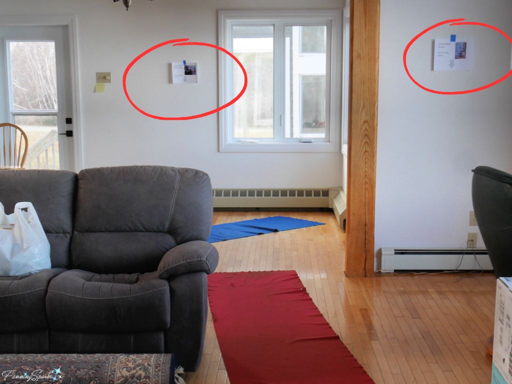 Furniture Placement Signs on Move-In Day   @FanningSparks