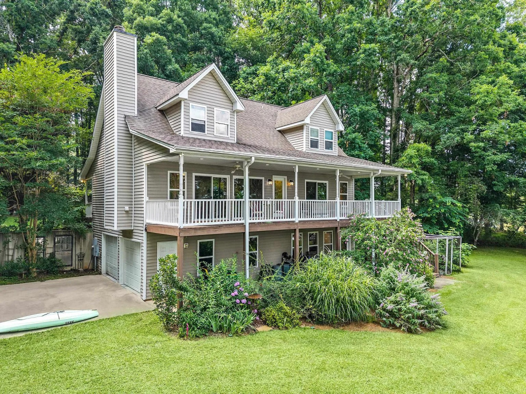 Lake Oconee House - 34 House from Lakeside - After