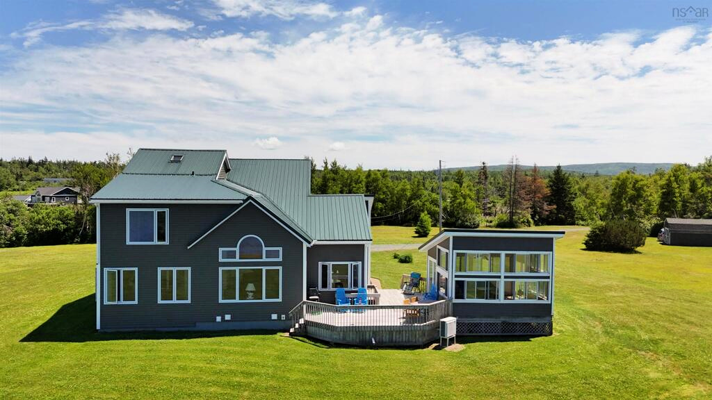 Lakeside of Sunrise Trail House from Drone 41