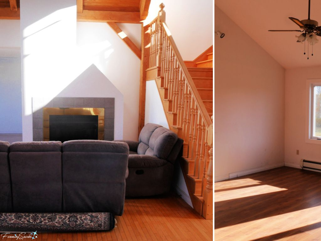 Tall Walls in Sunrise Trail House  @FanningSparks