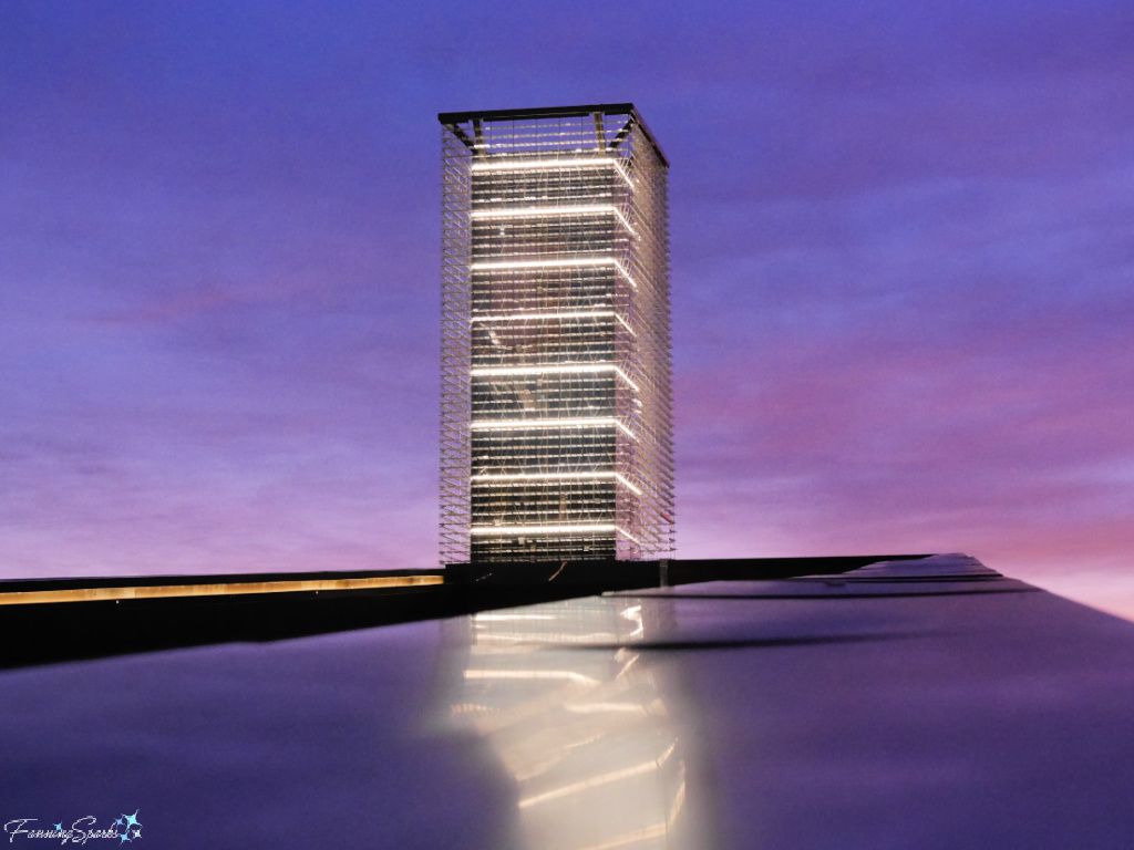 Tidal Beacon Reflected on Wall in Halifax Nova Scotia   @FanningSparks