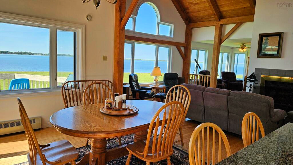 View from Kitchen to Living Room in Sunrise Trail House 9