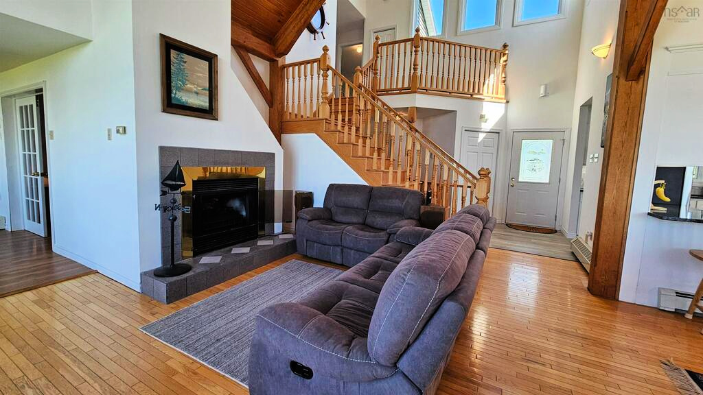 View from Living Room to Entryway in Sunrise Trail House 11