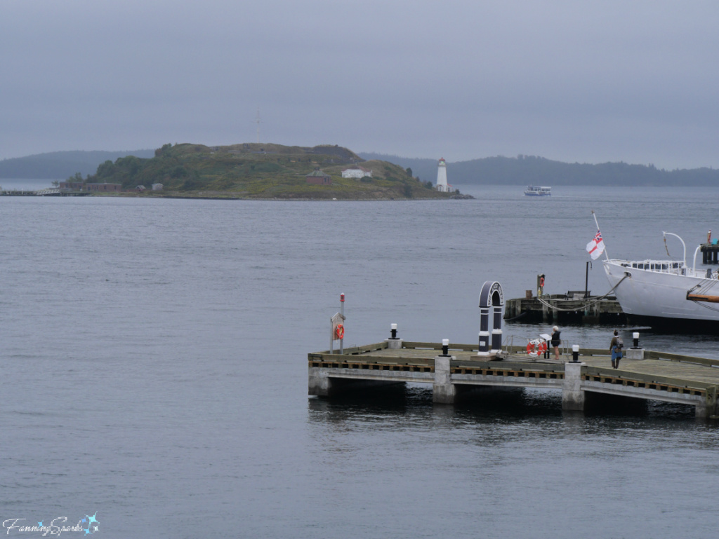 View of Georges Island from Tidal Beacon Tower in Halifax Nova Scotia   @FanningSparks