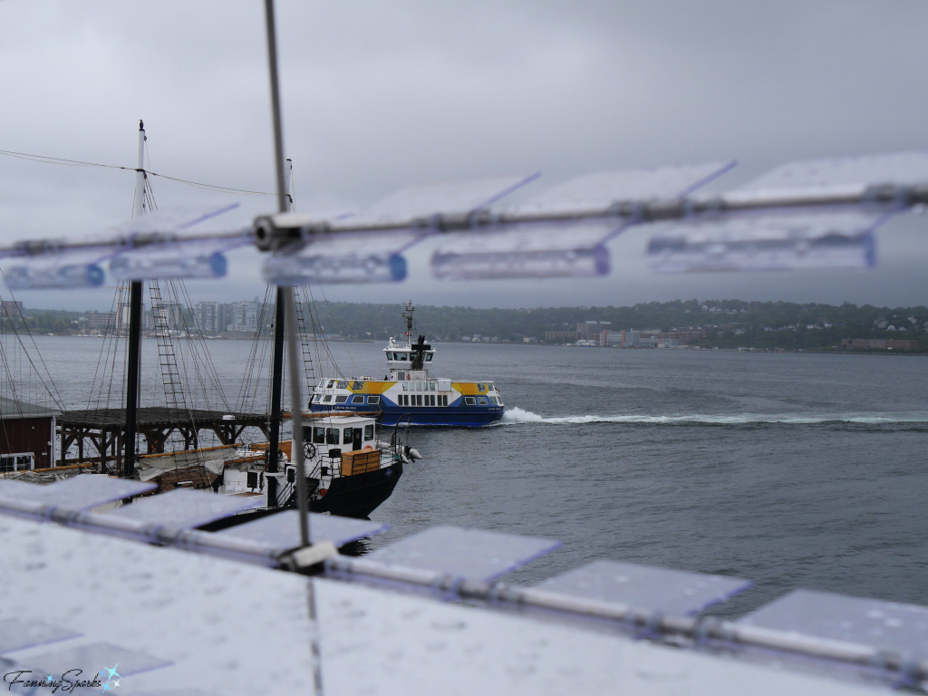View of Halifax Ferry from Tidal Beacon Tower in Halifax Nova Scotia   @FanningSparks