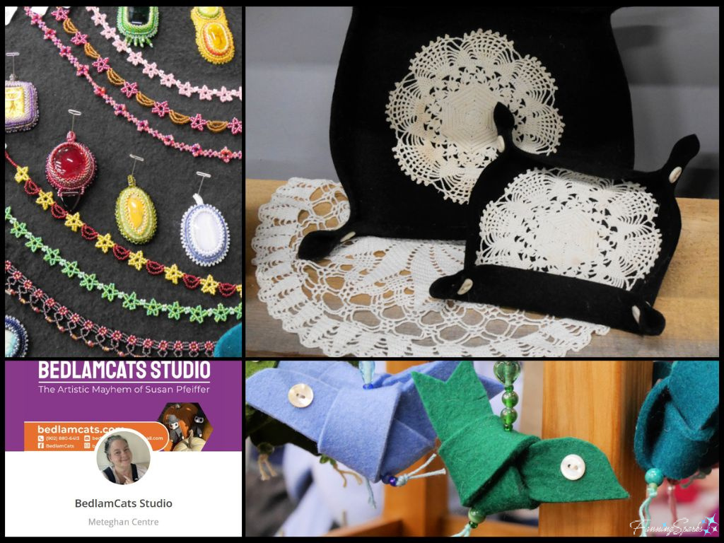 BedlamCats Studio at 2025 NS Art and Craft Sale   @FanningSparks