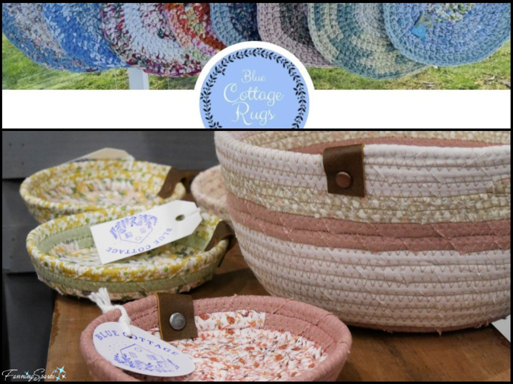 Blue Cottage Rugs at 2025 NS Art and Craft Sale   @FanningSparks