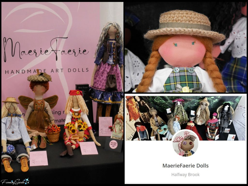 MaerieFaerie Dolls at 2025 NS Art and Craft Sale   @FanningSparks