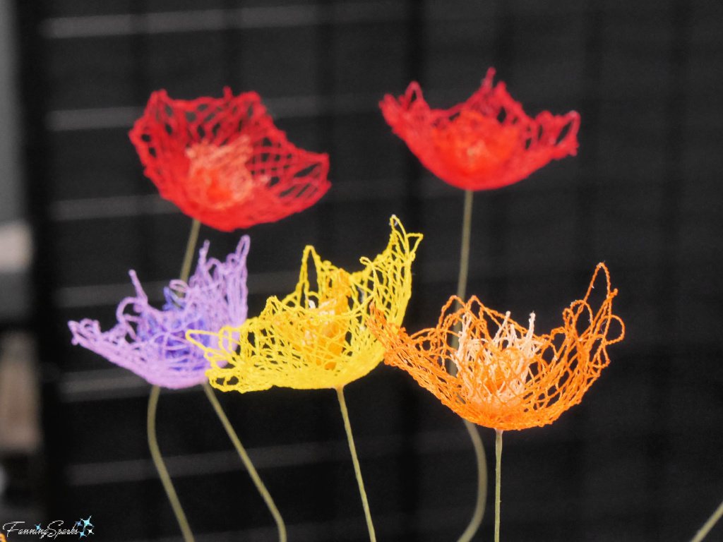 Thread Sculpture by JST Jacqueline Steudler at 2025 NS Art and Craft Sale   @FanningSparks