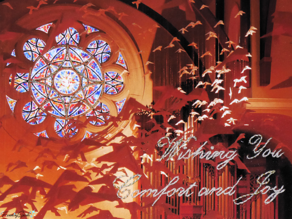 Wishing You Comfort and Joy 2025 @FanningSparks