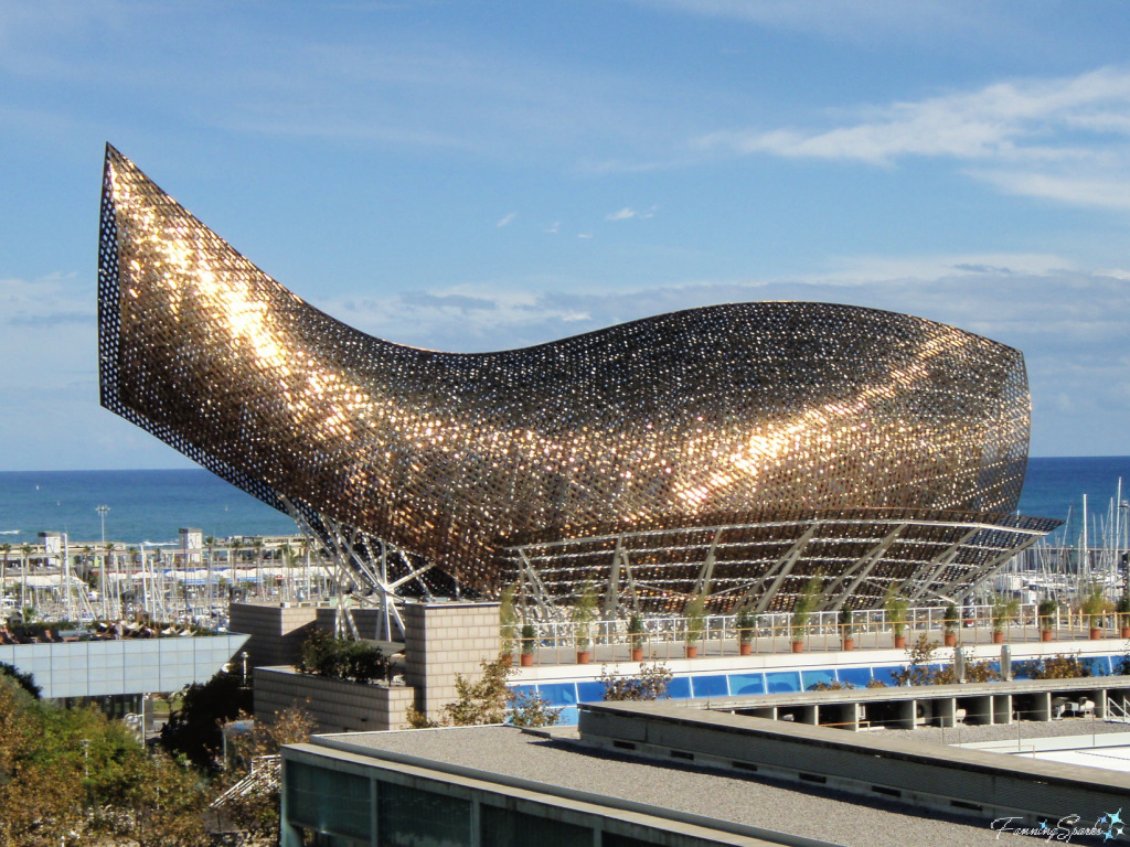 El Peix in Barcelona by Frank Gehry   @FanningSparks