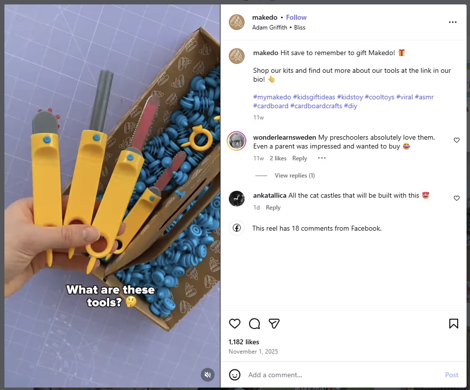 Makedo Tools - from Insta