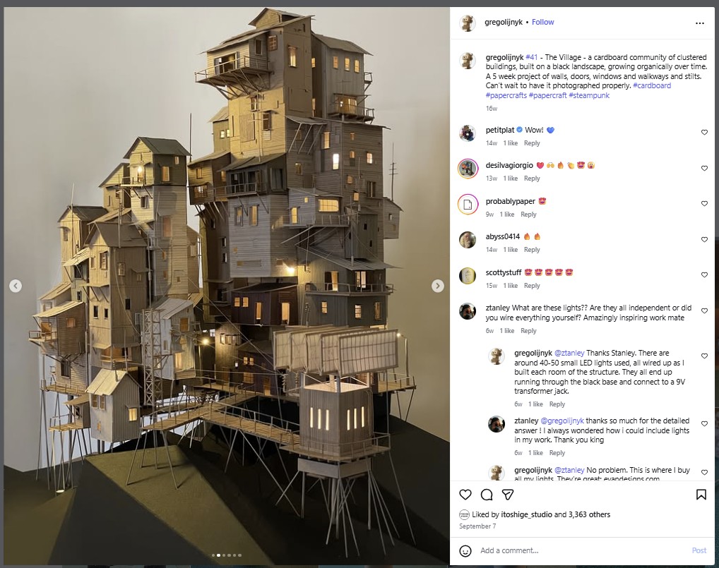 The Village by Greg Olijnyk – from Insta