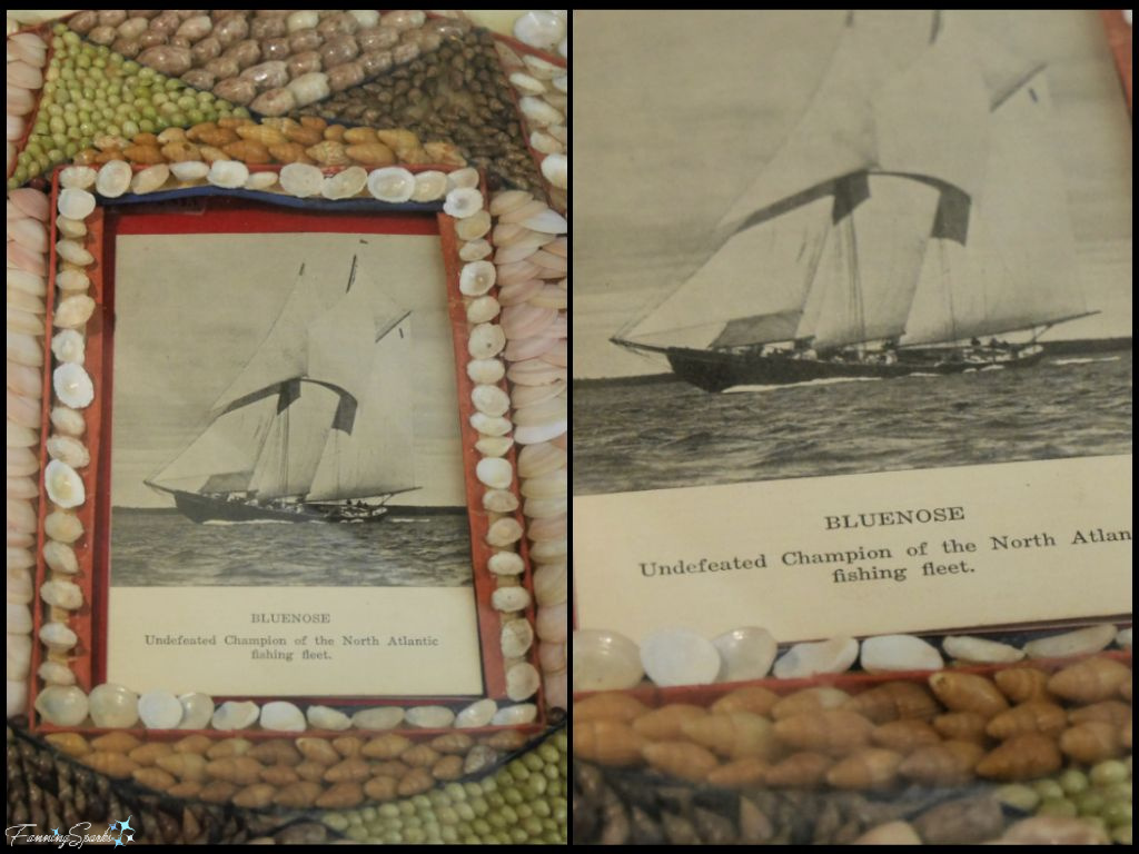 Bluenose Details in Sailors Valentine - Fisheries Museum of the Atlantic   @FanningSparks