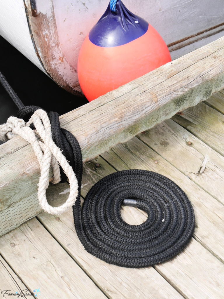 Coiled Rope on Wharf @FanningSparks