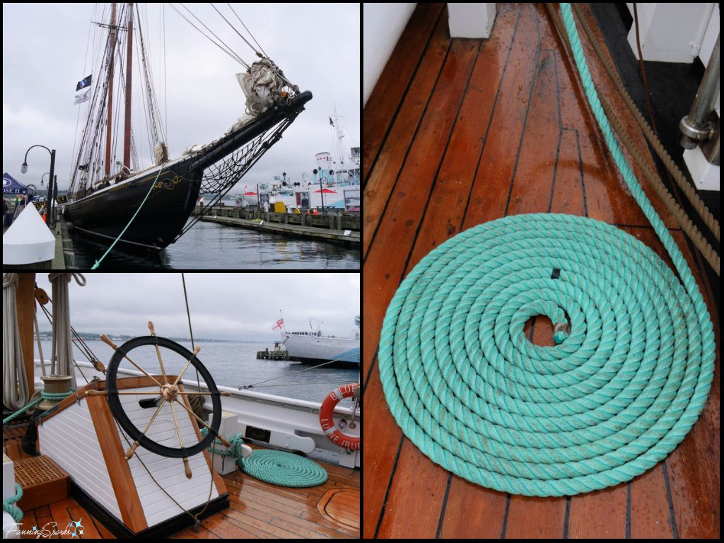Coiled Rope on the Bluenose II @FanningSparks