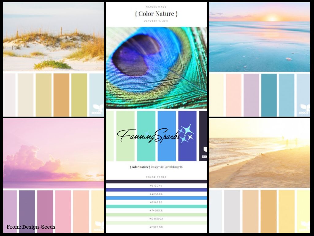 Design-Seeds Inspiration for FanningSparks Color Palette   @FanningSparks