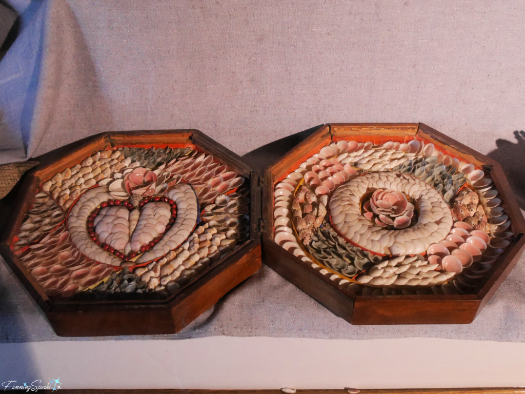 Heart and Rose Sailors Valentine– Maritime Museum of the Atlantic   @FanningSparks