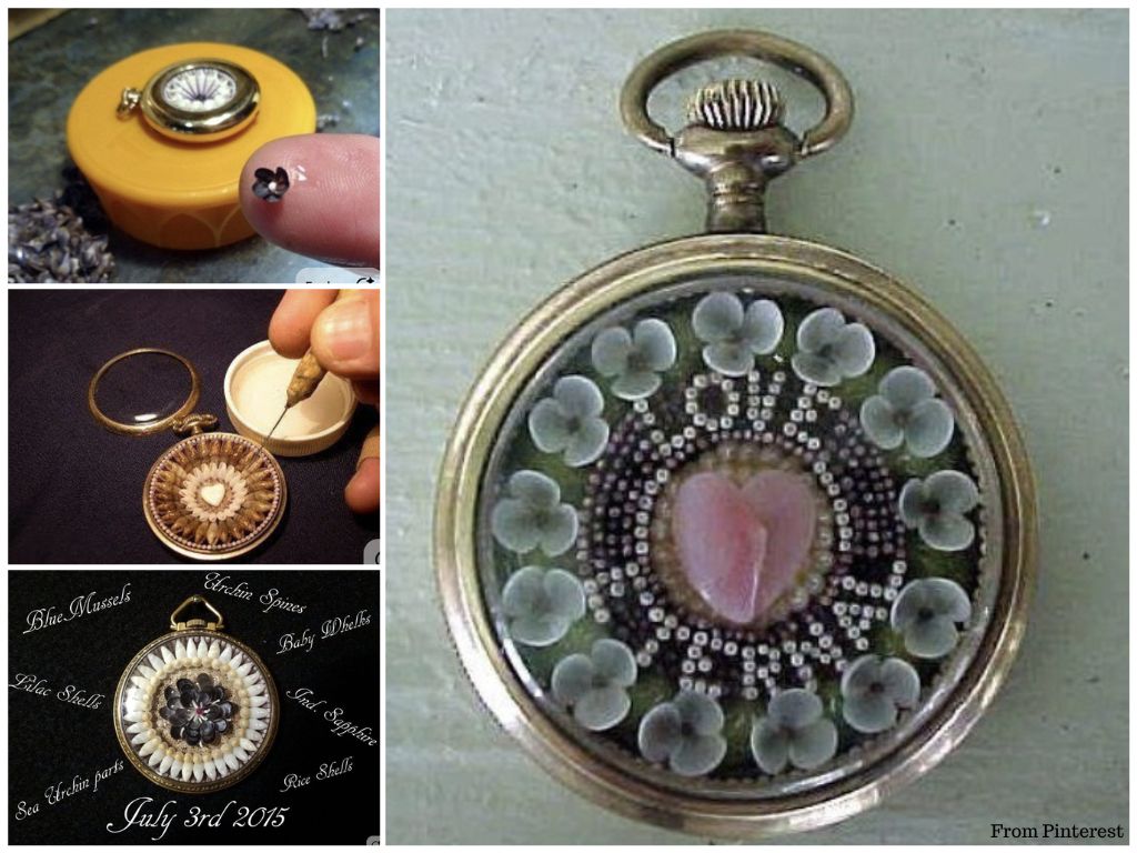 Pocket Watch Sailors Valentines by William Jordan - from Pinterest