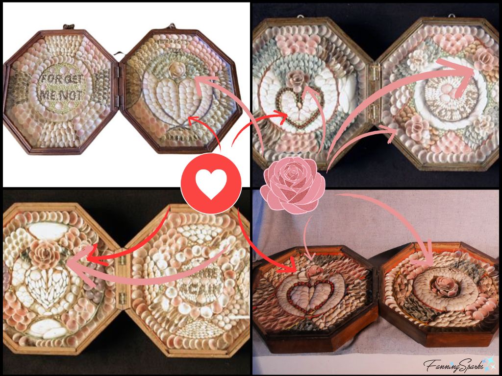 Sailors Valentines Design Similarities   @FanningSparks