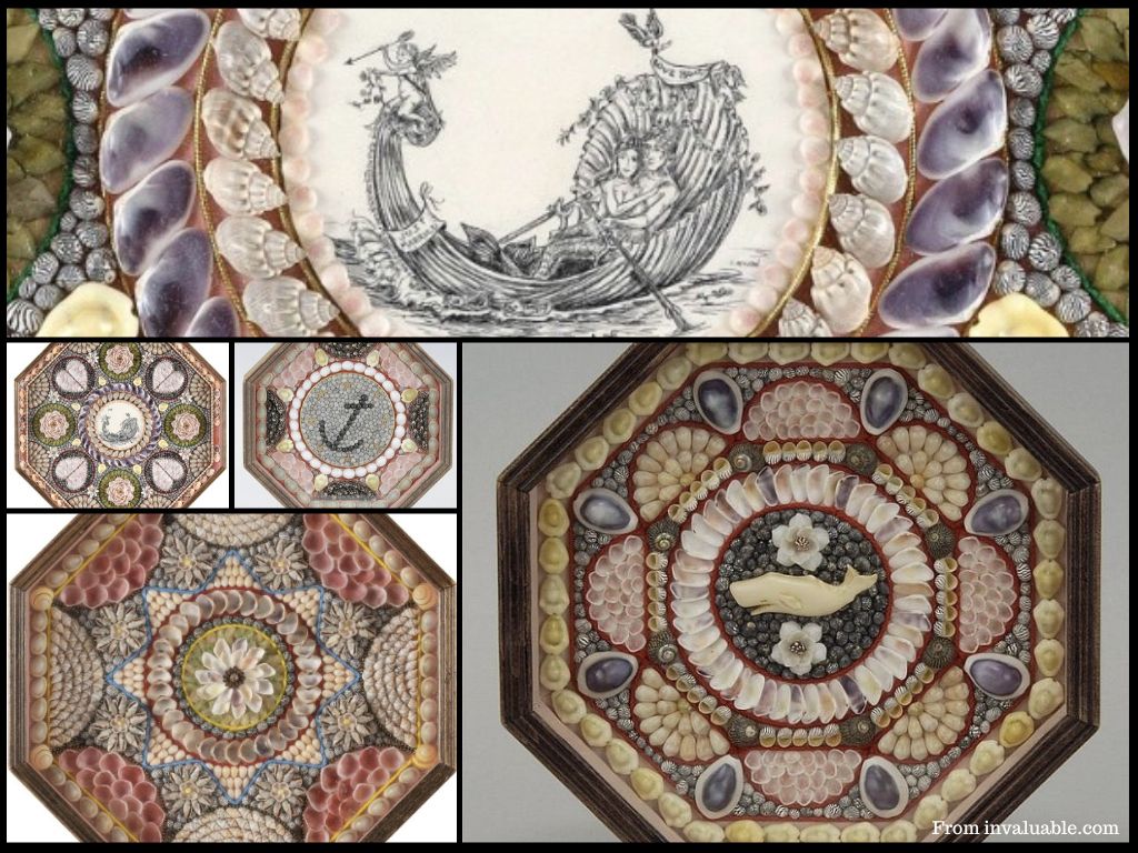 Sailors Valentines by Bernard A Woodman – from invaluable