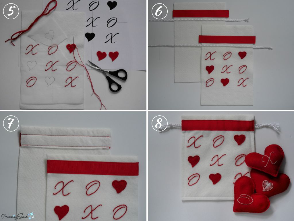 Valentine’s Juggling Hearts – Process Steps B   @FanningSparks