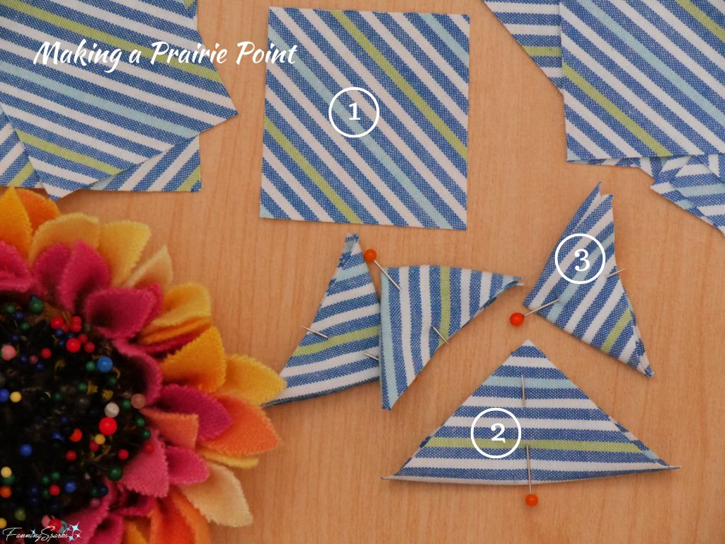 Making a Prairie Point   @FanningSparks